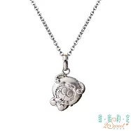 甜蜜約定 Doraemon 幸運羊哆啦A夢純銀墜子 送黑皮繩項鍊