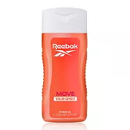 Reebok 清新活力女性保濕香水沐浴膠 250ml (MOVE)-代理商公司貨