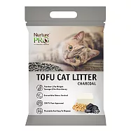 天然密碼-天然環保豆腐砂6L x6包(超輕量、高吸水力、除臭優) 木炭*6