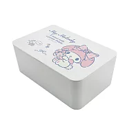 【Sanrio 三麗鷗】濕紙巾收納盒 綜合簡約系列 收納盒 衛生紙收納 口罩收納 (18.8*12.2*7.5cm) 美樂蒂玩偶