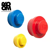 Room Copenhagen 樂高 LEGO® 牆壁掛勾 黃.藍.紅