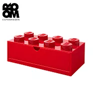 Room Copenhagen 樂高 LEGO® 樂高桌上型八凸抽屜收納箱 紅色