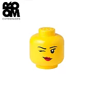 Room Copenhagen LEGO 大頭收納盒 眨眼女孩