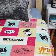 【iSFun】馬賽克法鬥*保暖珊瑚絨毛毯/100x75cm 紅