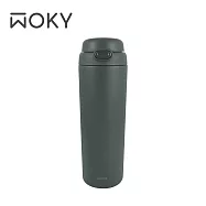 【WOKY 沃廚】All-P輕芯鈦瓷雙飲保溫瓶780ml(5色可選) 綠色