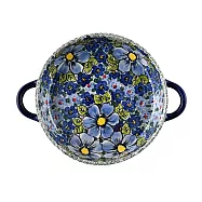 波蘭陶 靜謐星辰系列 雙耳深盤 22cm 波蘭手工製