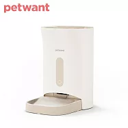 PETWANT派旺 自動寵物餵食器(2023升級版 奶茶色) F11-L