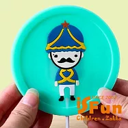 【iSFun】大頭娃娃兵*矽膠USB保溫杯墊 綠