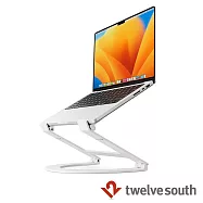 Twelve South Curve Flex 可調式筆電支架 - 珍珠白