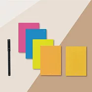 Neo smartpen| M1+ 智慧筆 經典黑 飛行計劃筆記本/手帳系列 【買就送會議紀錄】 活潑黃(橫線)x麥穗黃(日)