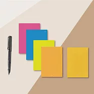 Neo smartpen| Lamy 智慧筆 飛行計劃筆記本/手帳系列 【買就送會議紀錄】 活潑黃(橫線)x麥穗黃(日)