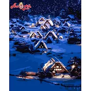 ArtLife藝術生活【DT210】雪夜合掌村_DIY 數字 油畫 彩繪