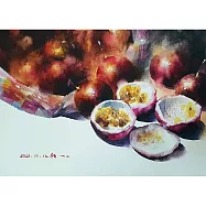 【玲廊滿藝】(阿力)余思瑩-百香果-憧憬27x39cm