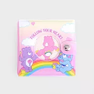 (2入)美國 Care Bears 彩虹熊小卡收集冊(20頁) 名片本 相簿 彩虹+格紋