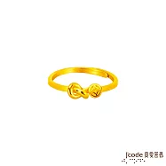 J’code真愛密碼金飾 大甲媽 財富結緣黃金戒指