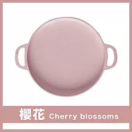 【Camping Box】韓國好評ins感網美馬卡龍彩色煎烤盤 Cherry blossoms櫻花