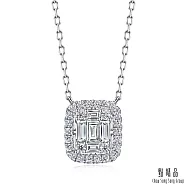 【點睛品】 40分 永恆鑽之頌 18K金鑽石項鍊