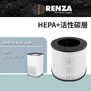 適用 HERAN 禾聯 HAP-120H1 空氣清淨機 高效HEPA+活性碳二合一濾網