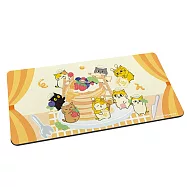 【黃阿瑪的後宮生活】 軟式珪藻土吸水地墊 點心吃什麼系列 珪藻土地墊 珪藻土 軟式地墊 (80*38*0.5cm) 鬆餅派對