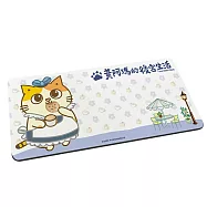 【黃阿瑪的後宮生活】 軟式珪藻土吸水地墊 點心吃什麼系列 珪藻土地墊 珪藻土 軟式地墊 (80*38*0.5cm) 小花下午茶時光