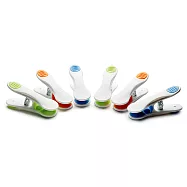 《GHIDINI》A字封口夾6入 | 密封夾 封口束帶 防潮