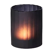 《Philippi》琺瑯玻璃燭台(豎紋8cm) | 蠟燭臺 燭座