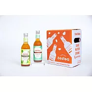 Zestea康普茶6瓶禮盒裝 300ML*6瓶(無添加、富含益生菌) 經典生烏龍【生烏龍*3+生茶啤酒花*3】