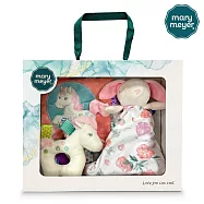 【MaryMeyer】粉粉經典禮盒(粉粉兔寶安撫巾+彩虹小馬沙沙紙+彩虹小馬手搖鈴)