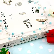 【伊飾童話】沁藍雪顏*珍珠鋼絲頸圈