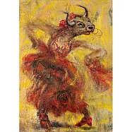 【玲廊滿藝】龔名俐-牛兆豐年91x72.5cm