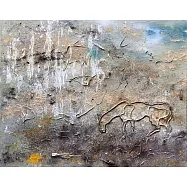 【玲廊滿藝】龔名俐-古道西風瘦馬72.5x91cm