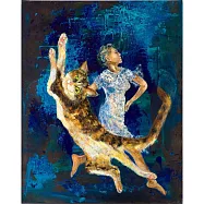 【玲廊滿藝】龔名俐-與NaNa 共舞91x72.5cm