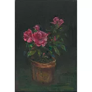 【玲廊滿藝】龔名俐-靜物_薔薇25.5x17.5cm