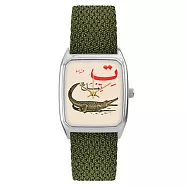 LAPS 巴黎錶中藝術 | SIGNATURE 大框現代設計手錶 - CROCO CROCO