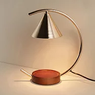 D&M 香氛蠟燭融蠟燈 月沐金