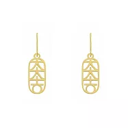 Snatch X MINIMENT迷你們 過年限定系列Part2.5 - 金色耳勾 - 大大吉