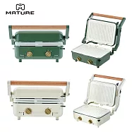 MATURE美萃 夾心陶瓷爐-兩色可選 CY-1624 深茉綠