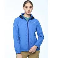 【荒野wildland】女輕量天鵝絨防風保暖外套長春花藍 S 長春花藍