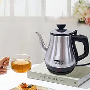 【Minoya米諾亞】1.1L不鏽鋼咖啡手沖快煮壺/電茶壺MI-1103