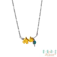甜蜜約定 HelloKitty 香草棒棒糖雙子星黃金/純銀項鍊