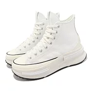 Converse 休閒鞋 Run Star Legacy CX 男鞋 女鞋 白 奶油底 厚底 增高 帆布鞋 A05111C 24cm WHITE/BLACK