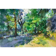 【玲廊滿藝】張宏彬-陽光和煦26x38cm