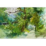 【玲廊滿藝】張宏彬-山間小徑26x38cm