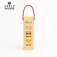 【壽滿趣-Forty Thieves】紐西蘭頂級花生顆粒+花生絲滑禮盒(235gX2入)
