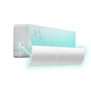 冷氣擋風板 防直吹風罩 無孔 白色