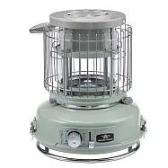 日本千石阿拉丁卡式瓦斯暖爐(玻璃觀賞版) 露營界知名時尚潮流品 SAG-BF03B 古典綠