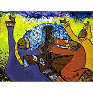 【玲廊滿藝】 斐寧-划到水深處27x35cm