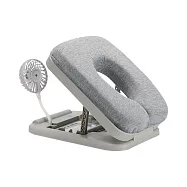 風扇摺疊午休趴睡枕 灰色