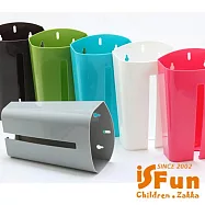 【iSFun】壁掛收納*塑膠袋面紙收集盒/隨機色