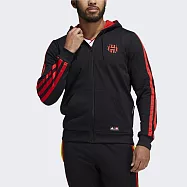 Adidas Harden Lego Fz [H51239] 男 連帽外套 運動 籃球 哈登 吸濕 排汗 亞洲版 黑 紅